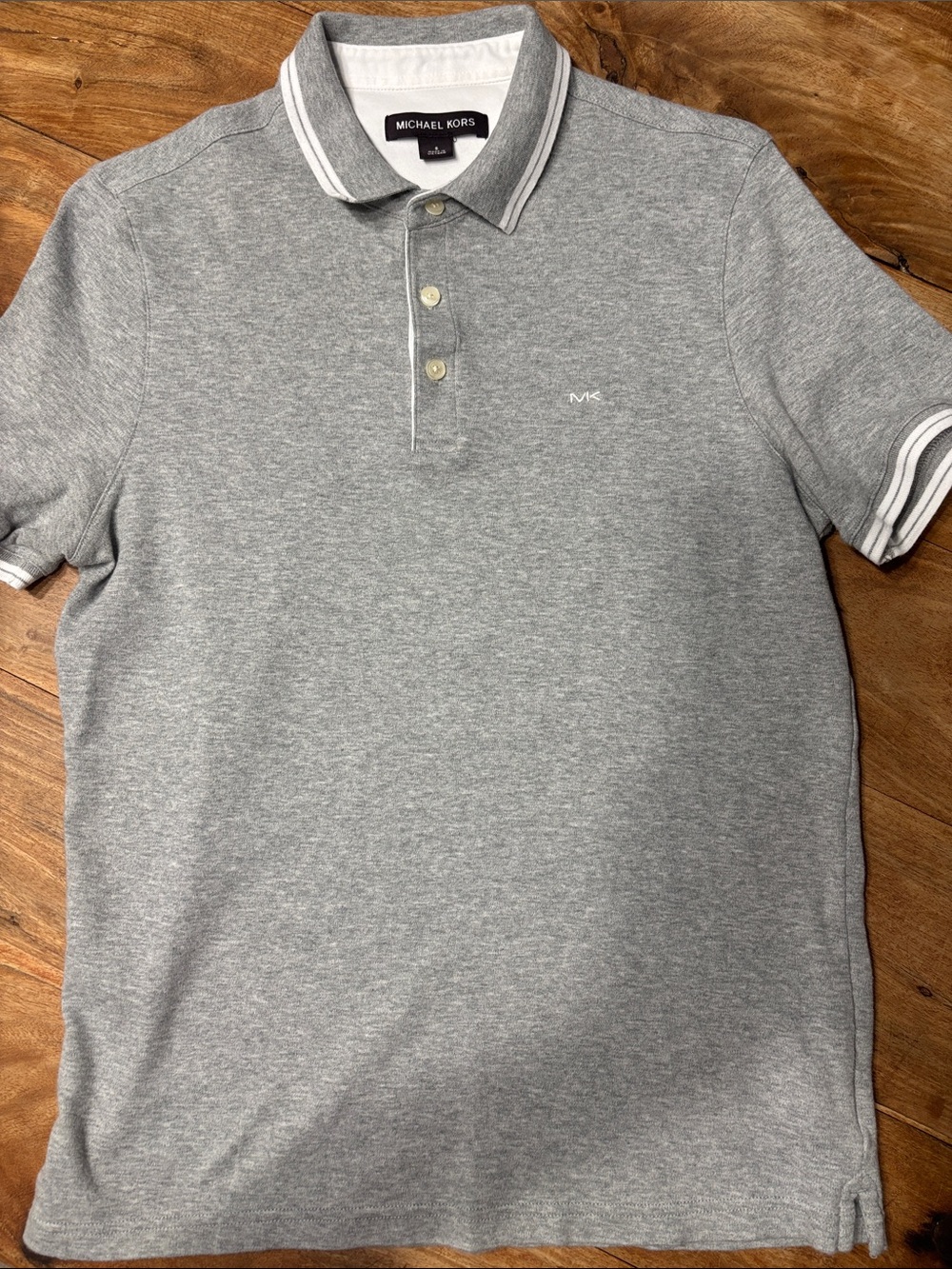 Michael Kors Men’s Grey Polo Shirt Size S